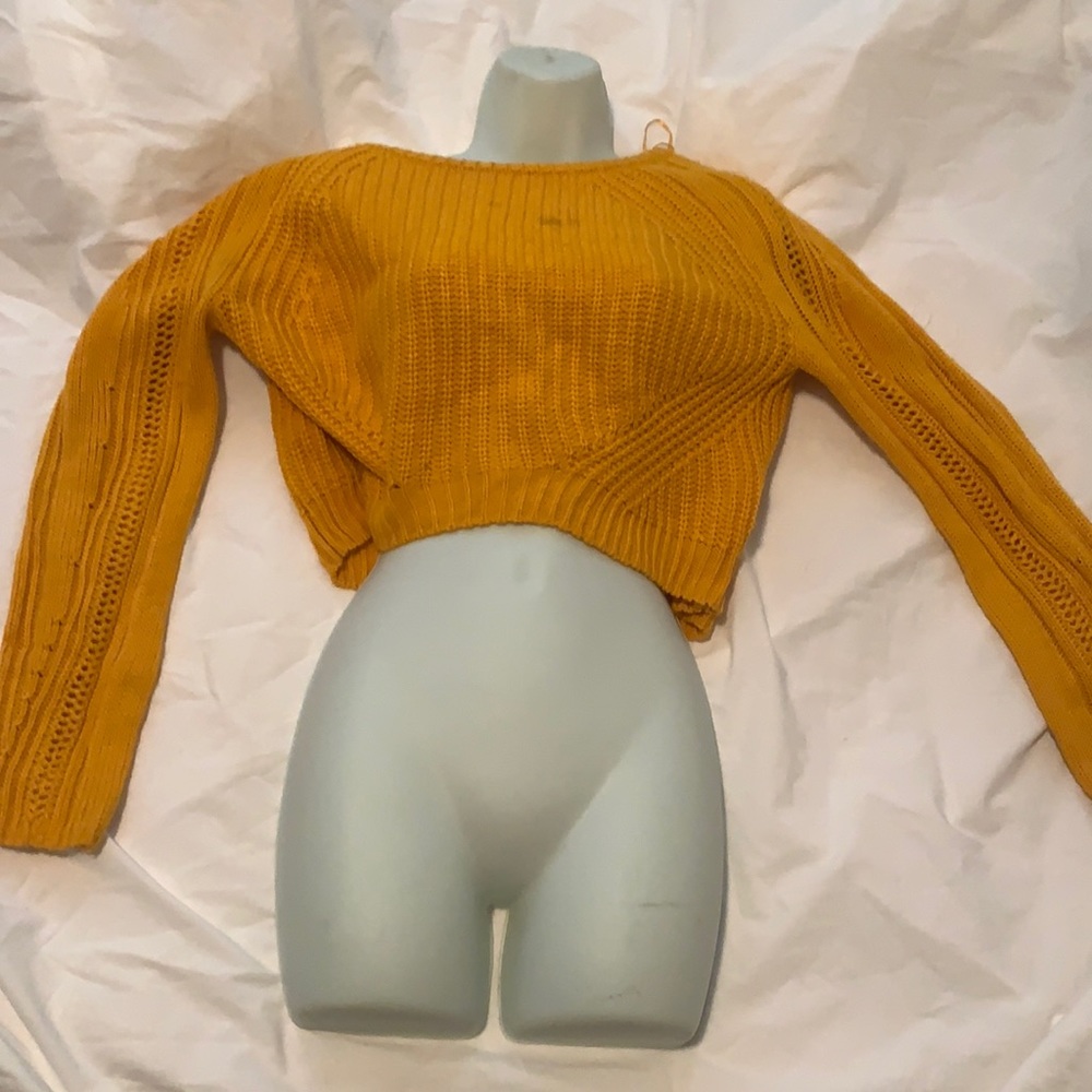 Mustard sweater freshman 1996